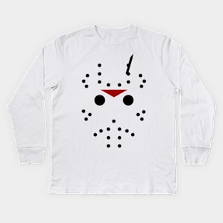 Connect the Dots of Horror Kids Long Sleeve T-Shirt